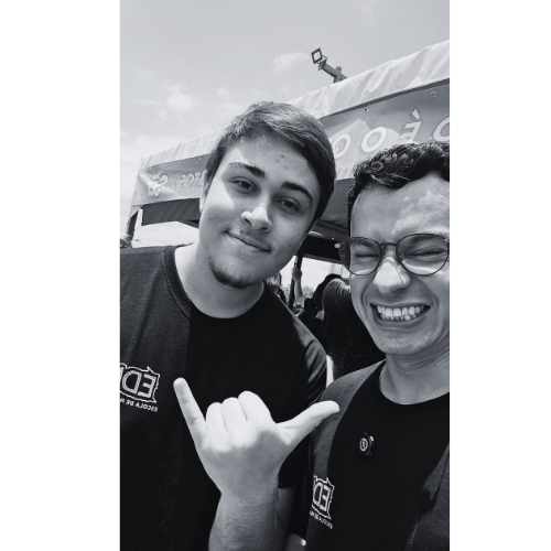 Vestibular com alunos