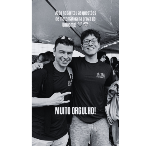 Vestibular com alunos